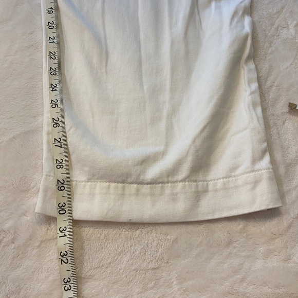 New! Free People Addy Wide leg easy fit chino Pant White nwot 33550 - Picture 11 of 16